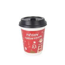 Manufacture price customize logo design hot paper cup for tea and coffee take away cups and lids